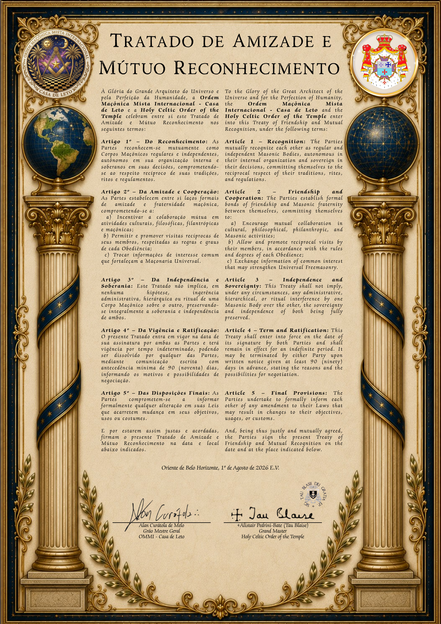 Treaty of Friendship and Mutual Recognition